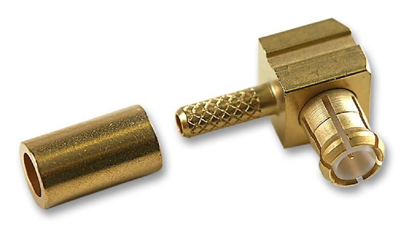 Radiall (R113181000) RF / Coaxial Connector, MCX Coaxial, Right Angle Plug