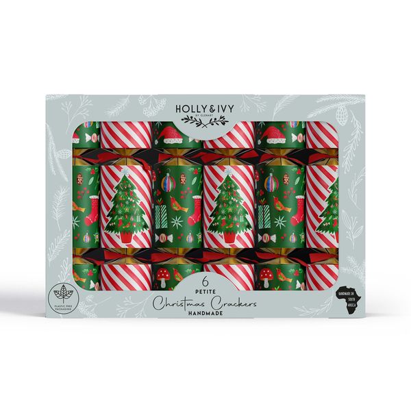 Petite - Traditional Icons with Candy Cane Christmas Crackers
