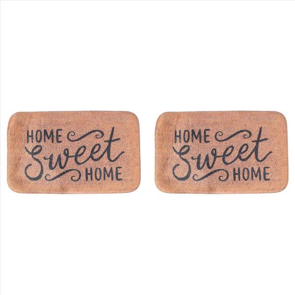 Welcome Mats For Front Door Door Mat With Non-Slip Backing D