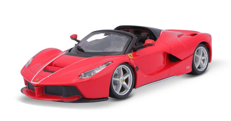 Bburago 1/24 Ferrari LaFerrari Aperta (20cm Long) - Red