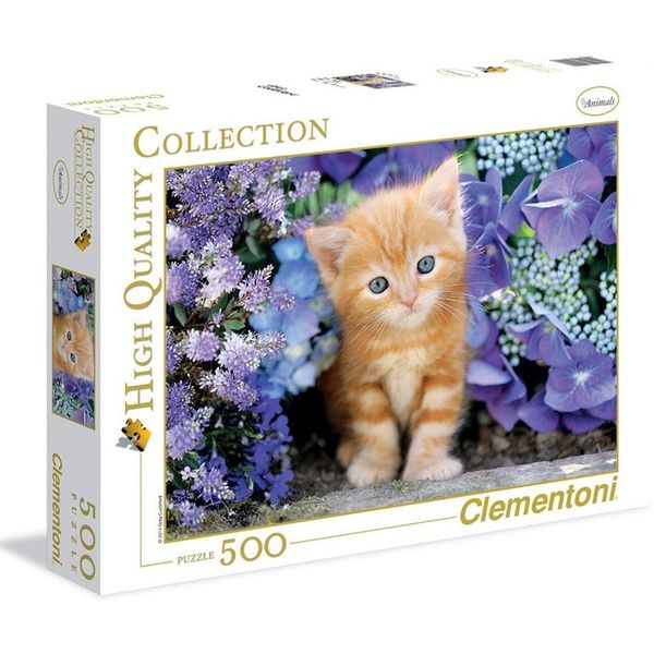 Clementoni 500 Piece Puzzle - Ginger Cat