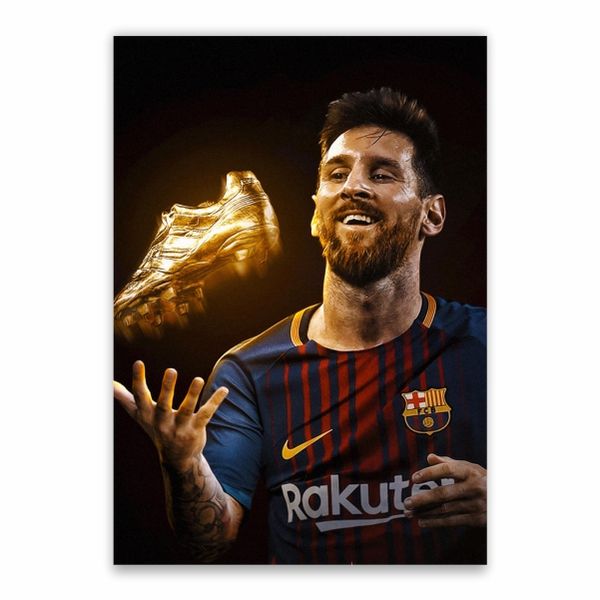 Lionel Messi Golden Boot Poster - A1