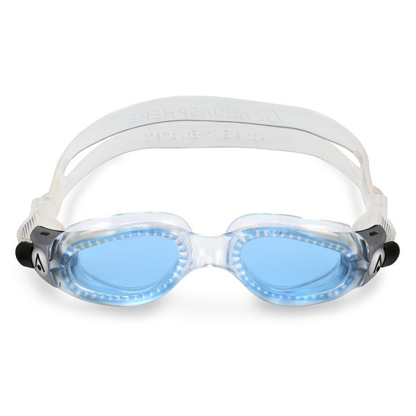 Aquasphere Kaiman Compact - Blue Tinted Lens - Transparent Swimming Goggles