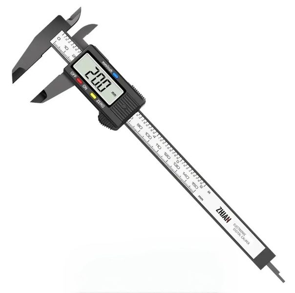 Electronic Digital Calliper 150mm - LCD Display, Inch/MM Switch, Auto-Off