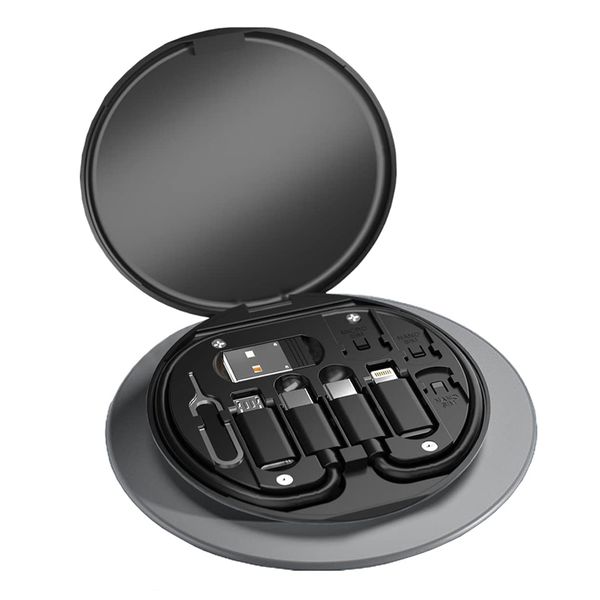 Multifunctional 6 in 1 Fast Charging USB Data Cable Set