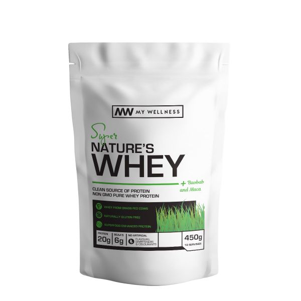 My Wellness Natures Whey Protein - 450g - Unflavoured