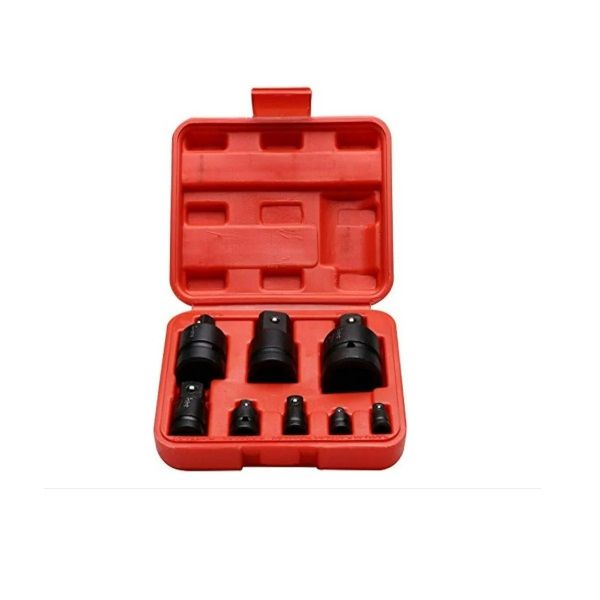 8-Piece Reducer &amp; Adapter Phosphating Variable Head Set Hand Tool Set