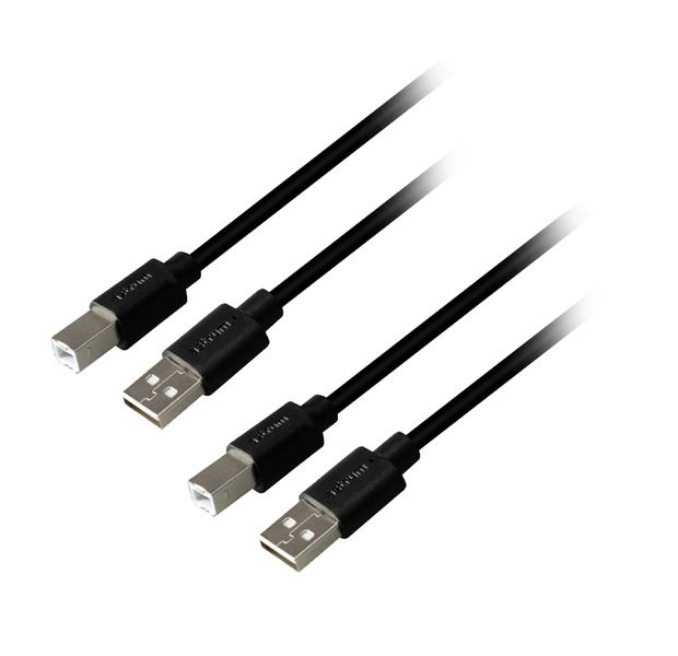 Astrum USB Printer Cable 5.0 Meter - UB205 2 Pack