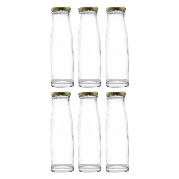 Consol Chutney Bottle with Gold Lid 6 Pack, 250ml
