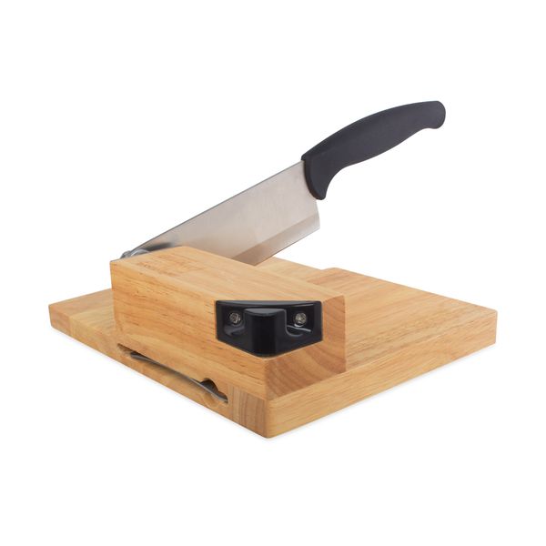 Mellerware Food Cutter Detachable Knife Wood "Biltong King
