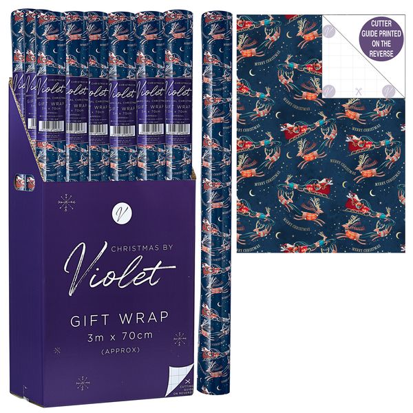 Christmas Gift Wrap Rolls 18/Bulk - Whimsical Christmas