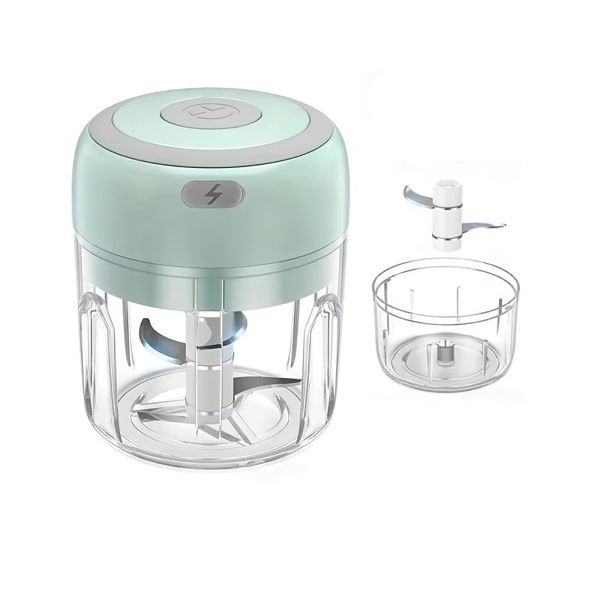250ML Electric Mini Garlic Chopper Mini Portable Veggie Grinder Meat Mincer