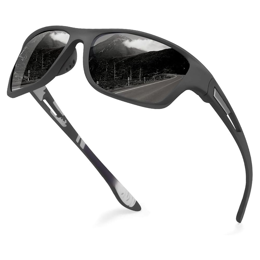 Polarized Sports Sunglasses For Men Women UV400 Protection for Fishing