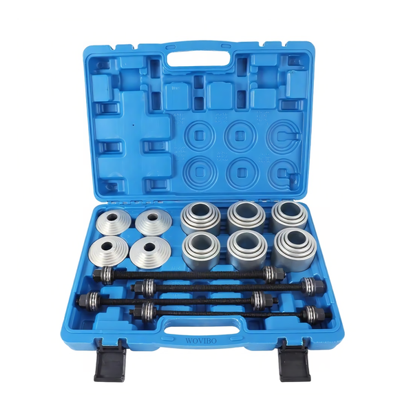 28 Piece Master Press Puller Sleeve Kit Bearings Bushes Seals Removal Tool