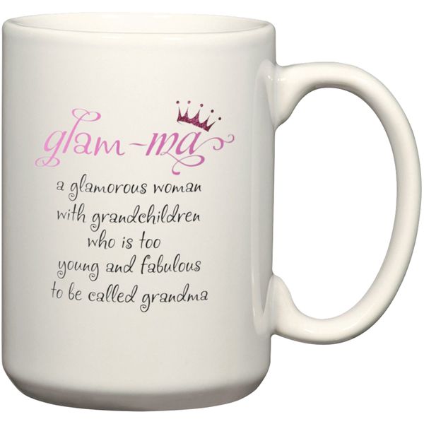 Glam-ma Birthday Mother's Day Christmas Grandma Gift Coffee Mug