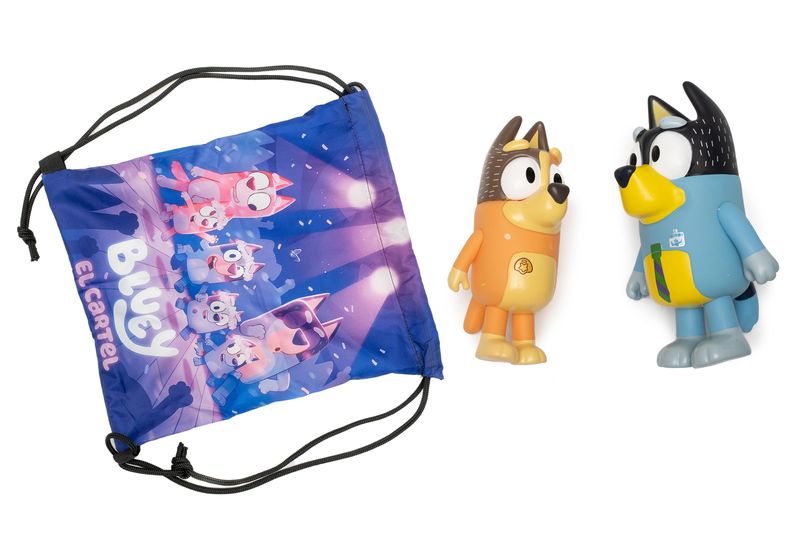Bluey Large Figures Bag Set