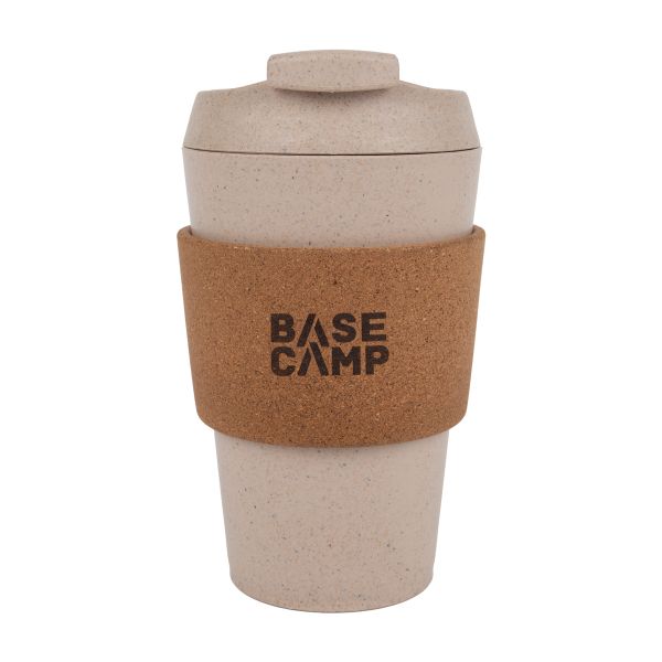 Basecamp Husk Coffee Cup with Cork Sleeve 400ml
