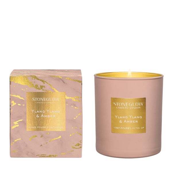 Ylang Ylang &amp; Amber Fragranced Candle