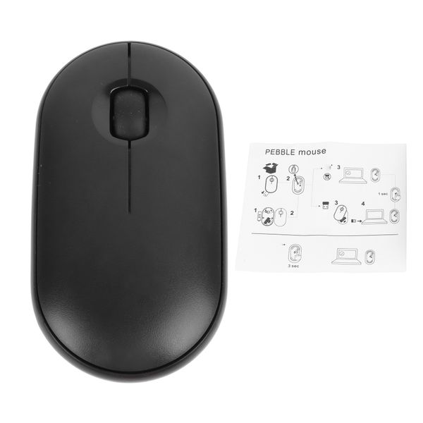 Wireless Mouse Office Silent Slim Black BT