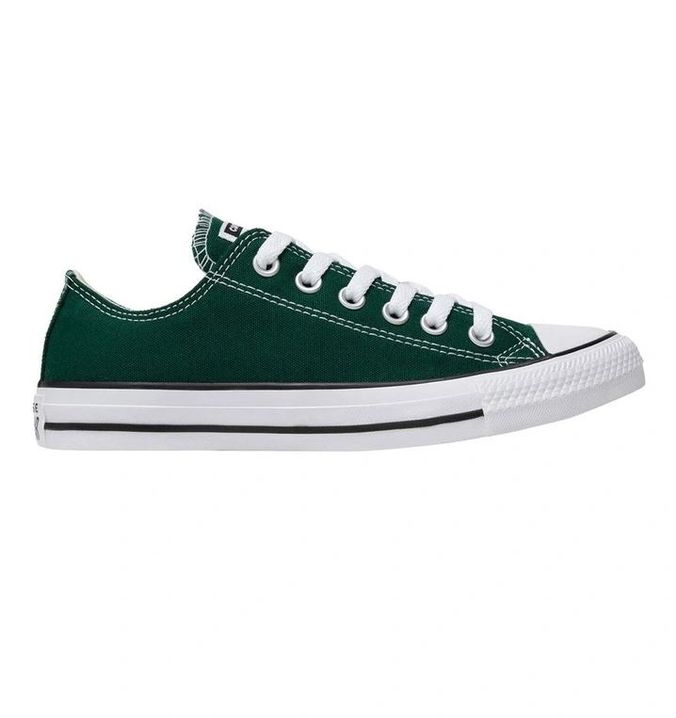 Converse All Star - Unisex Lace up Pine Green Canvas Sneakers | Shop ...