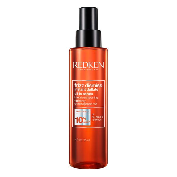 Redken Frizz Dismiss Instant Deflate Hair Oil-In-Serum for Frizzy Hair - 125ml