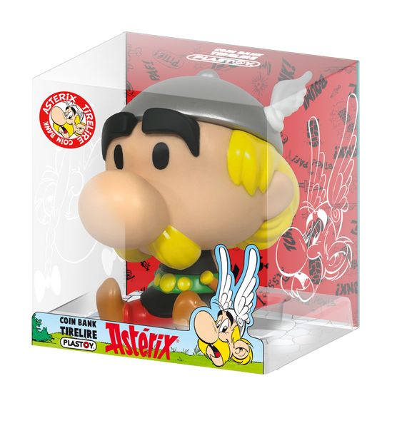 Official Asterix: Tirelire Coin Bank Chibi Figure - Asterix