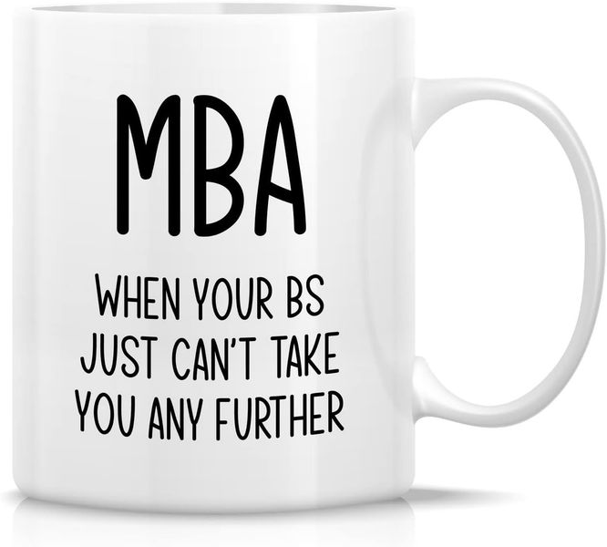MBA Degree Christmas Birthday Postgraduate Gift Mug