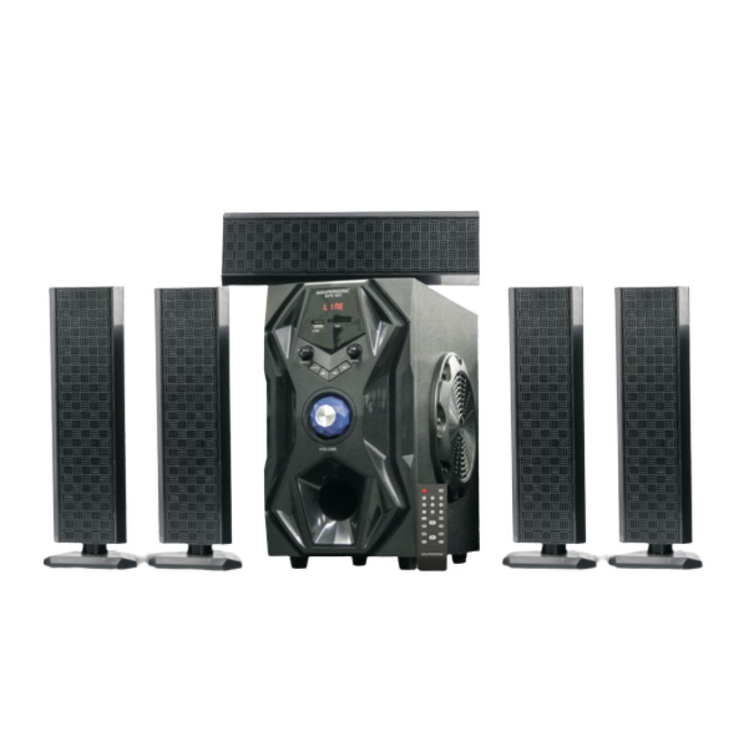Supersonic 5.1 CH Home Theatre Speaker System Bluetooth/USB/SD Card SPK-681