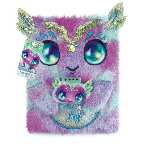 Nebulous Stars Large A4 Plush Journal Lilya