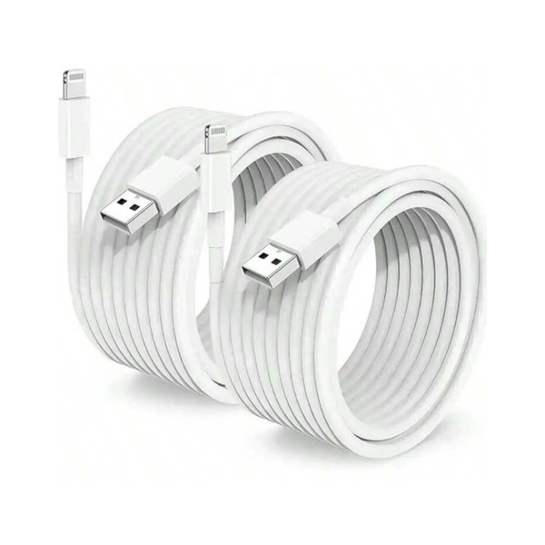 Charging Cable Compatible with Apple iPhone - Pack of 2