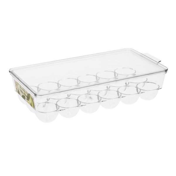 IBILI Clear Egg Holder (18 Eggs)