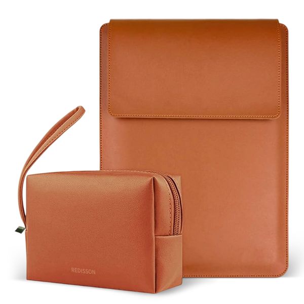 3 in1 Adjustable Protective Laptop Bag with Small Bag, 14" Laptop Sleeve