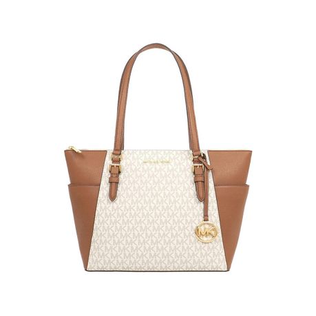 Michael Kors Handbag Charlotte Signature Vanilla | Buy Online in South  Africa 