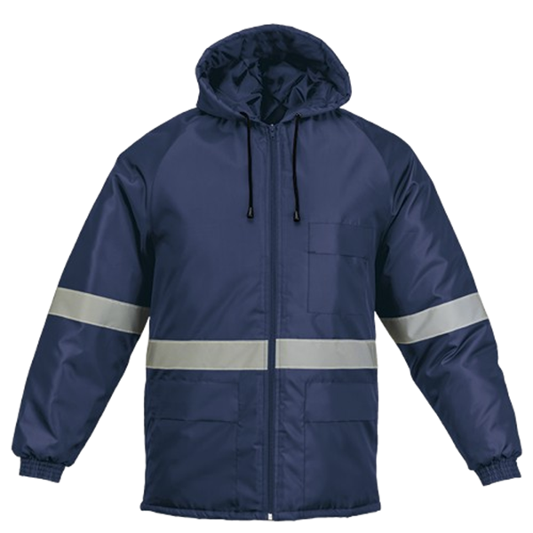 Ground Zero Freezer Jacket with Reflective Tape
