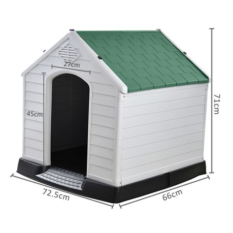 Plastic outdoor shop dog house