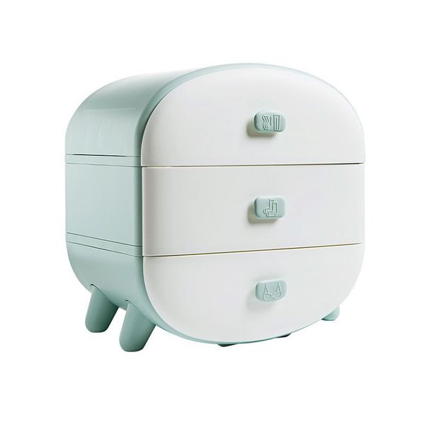 Nordic Style 3 Drawer Multi-Tier Storage- 438797