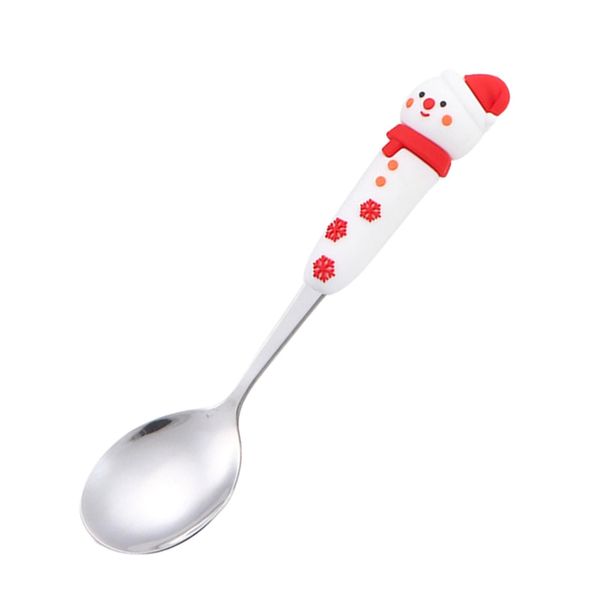 Christmas Stainless Steel Spoon Xmas Tree Tea Spoons