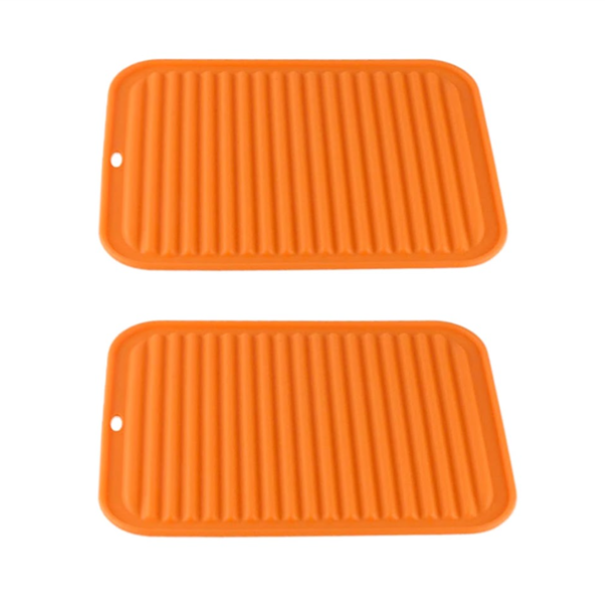 Killer Deals Kitchen Counter Protective Coaster Silicone Trivets x2
