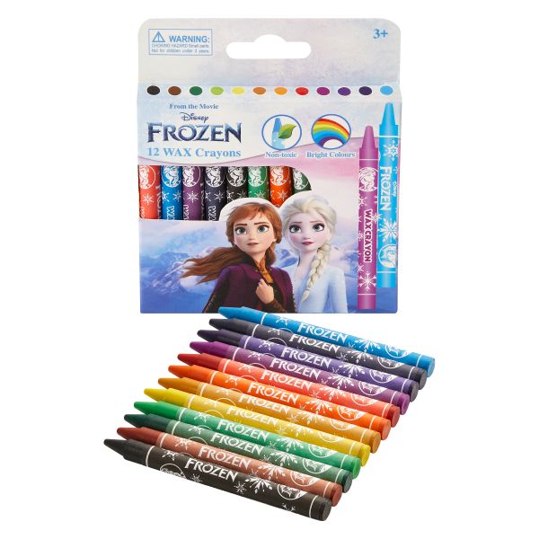 Frozen 2 Wax Crayons - Set of 12