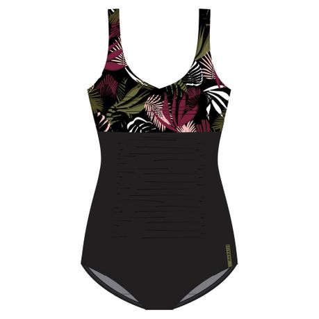 Women s Aquafit 1 Piece Swimsuit Mary Saf Khaki Shop Today. Get it Tomorrow takealot