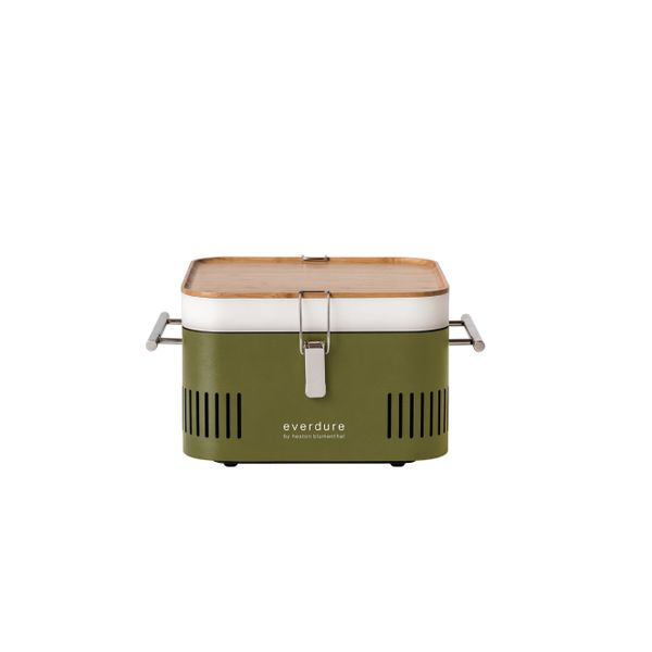 Everdure Cube Charcoal Barbeque Khaki