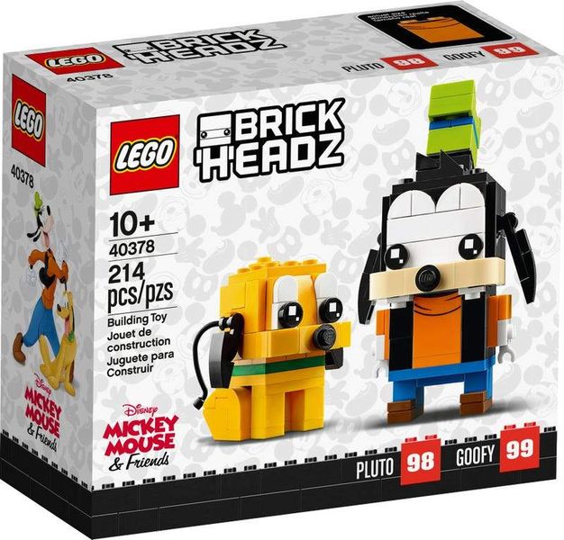 LEGO BrickHeadz - Goofy &amp; Pluto - 40378