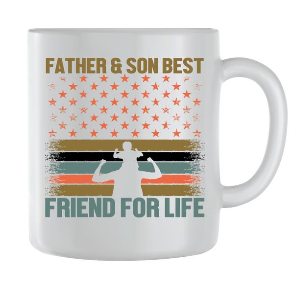 Friends Coffee Mugs for Men Fathers Day Graphic Dad Sayings Cup Present 179