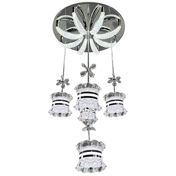 Modern Creative Crystal Ceiling Light for Living Room/Bedroom/Dining Room