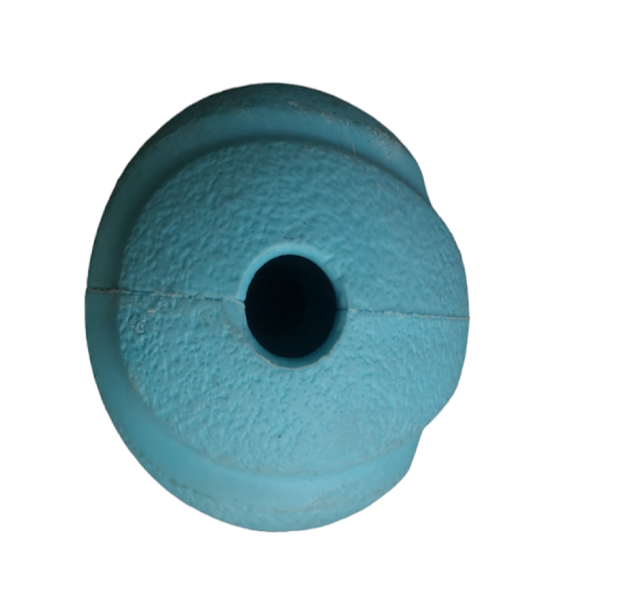 Interactive Rubber Dog Ball with Treat Openings