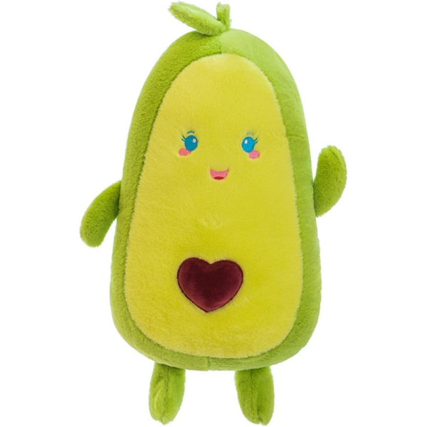 Avocado XLarge Soft Pillow / Toy - Super Soft - L70cm - Heart and Cute Eyes
