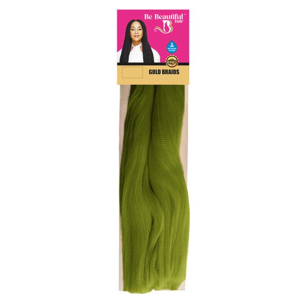 Gold Braids - #Camogreen - 20 units