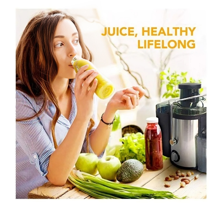 800W Juice Extractor Fruits & Vegetables Juicer - Red | Shop Today