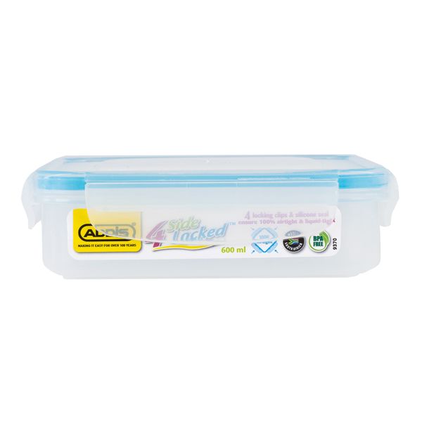 Addis - 4 Side Locked Square Saver - 600ml