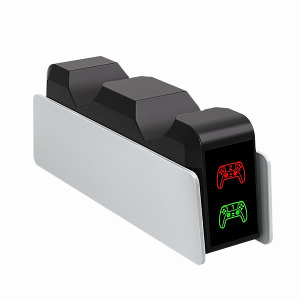 Compatible with PS5 Accessories Twin Charging Dock Stand with LED Indicator